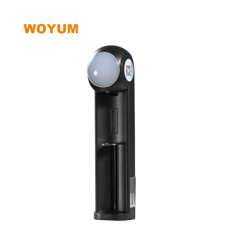 WOYUM ZK1A USB Intelligent Battery Charger 1 slot for Li-ion / IMR / Ni-MH/ Ni-Cd