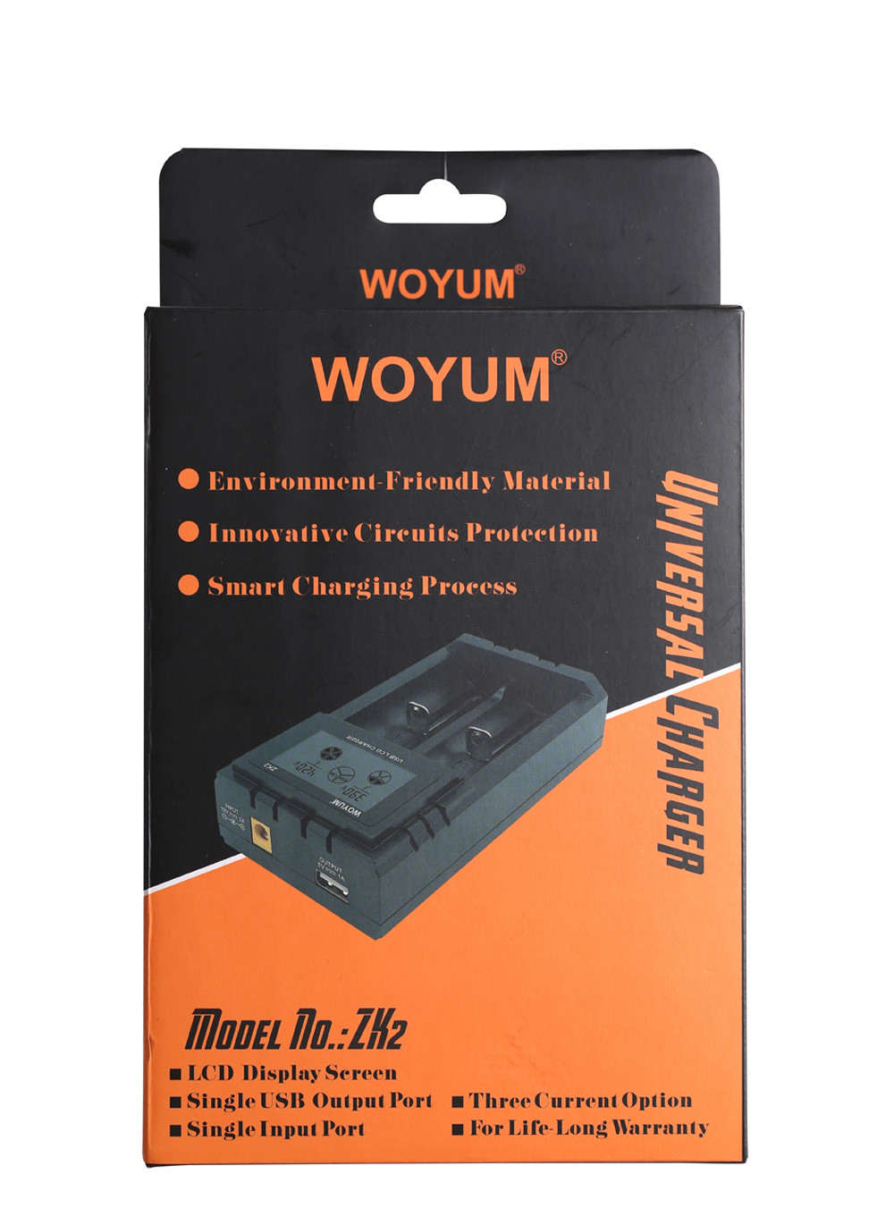 Woyum -Intelligent Charger Universal Smart Battery Charger 2 Slots-6