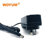 WOYUM DC 12V 2A Power Supply Adapter, AC 100-240V to DC 12Volt Transformers, Switching Power Source Adaptor for 12V electronic devices and power tools