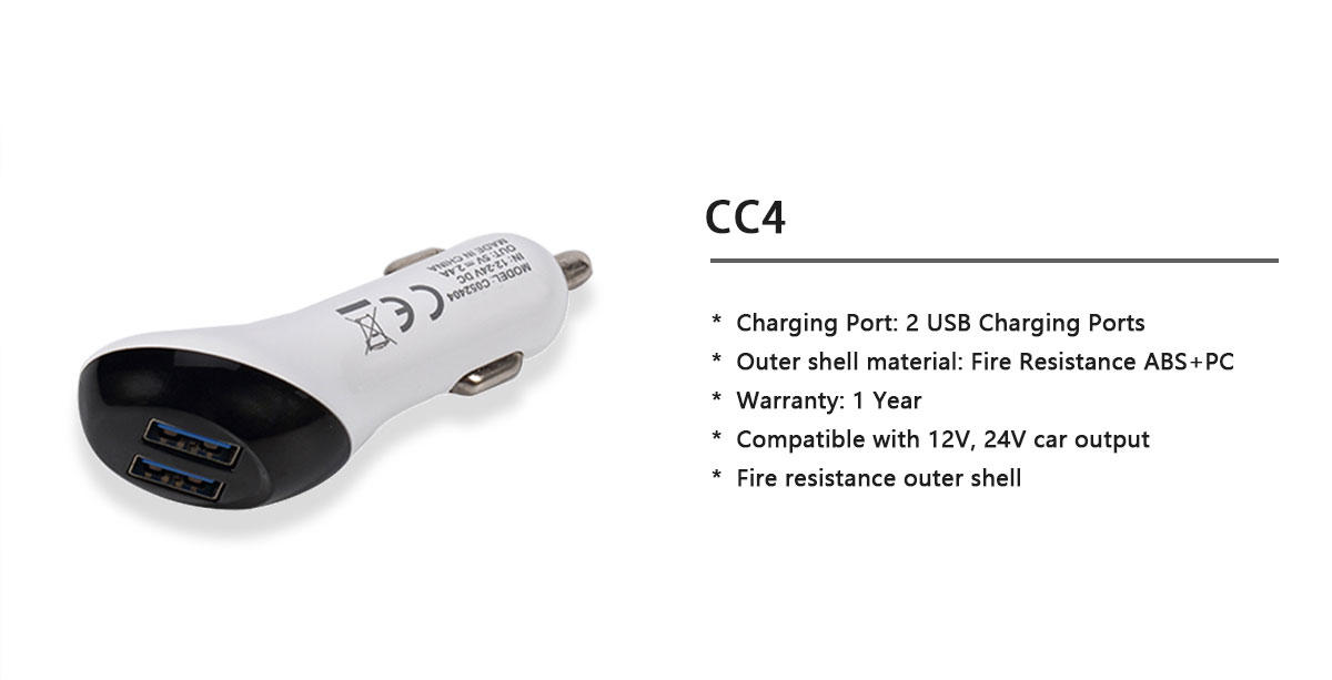Woyum -Professional Car Mobile Charger Dual Car Phone Charger Supplier