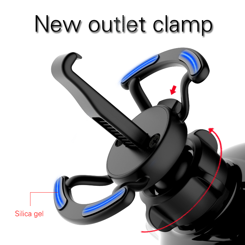 Woyum -Car Charger Wireless Cell Phone Car Charger Air Vent Phone Holder-5