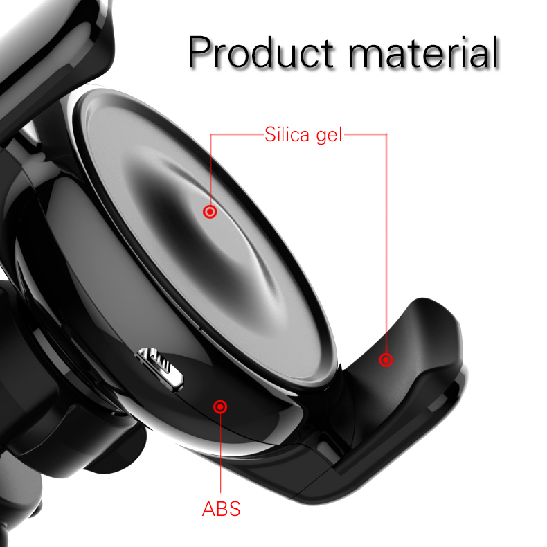 Woyum -Car Charger Wireless Cell Phone Car Charger Air Vent Phone Holder-4