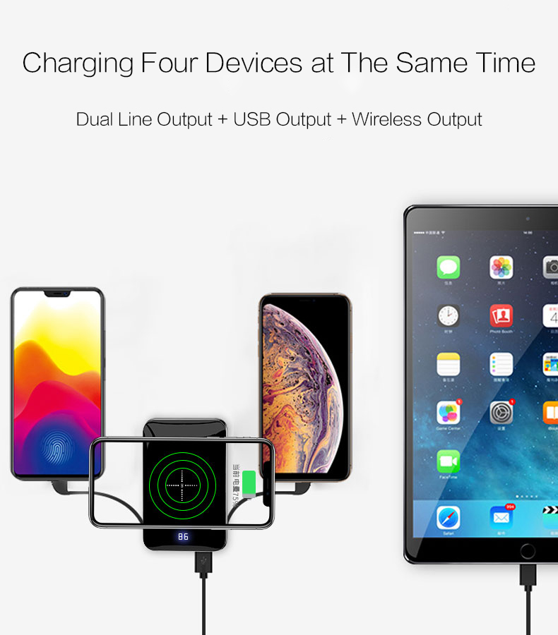 online portable wireless charger with pen container for phone-8