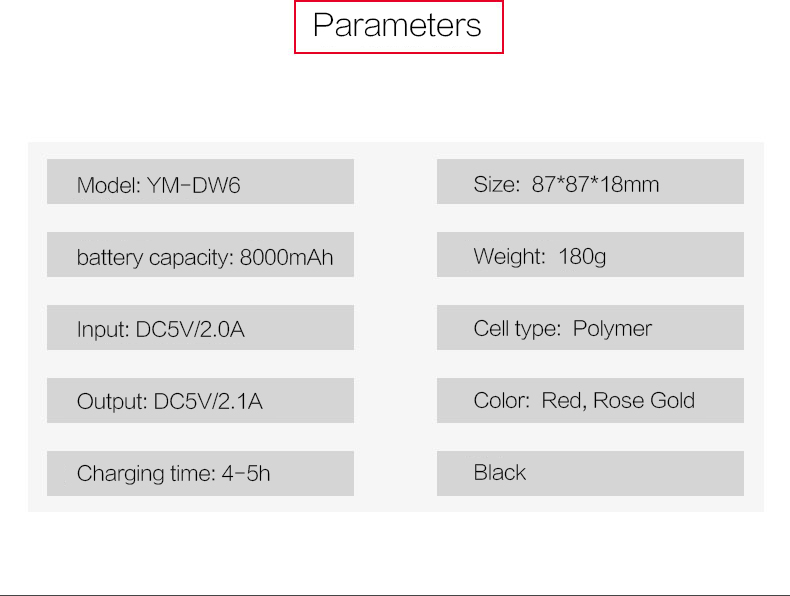 Woyum -Aa Battery Charger Manufacture | Woyum Wireless Portable Charger,8000mah-14