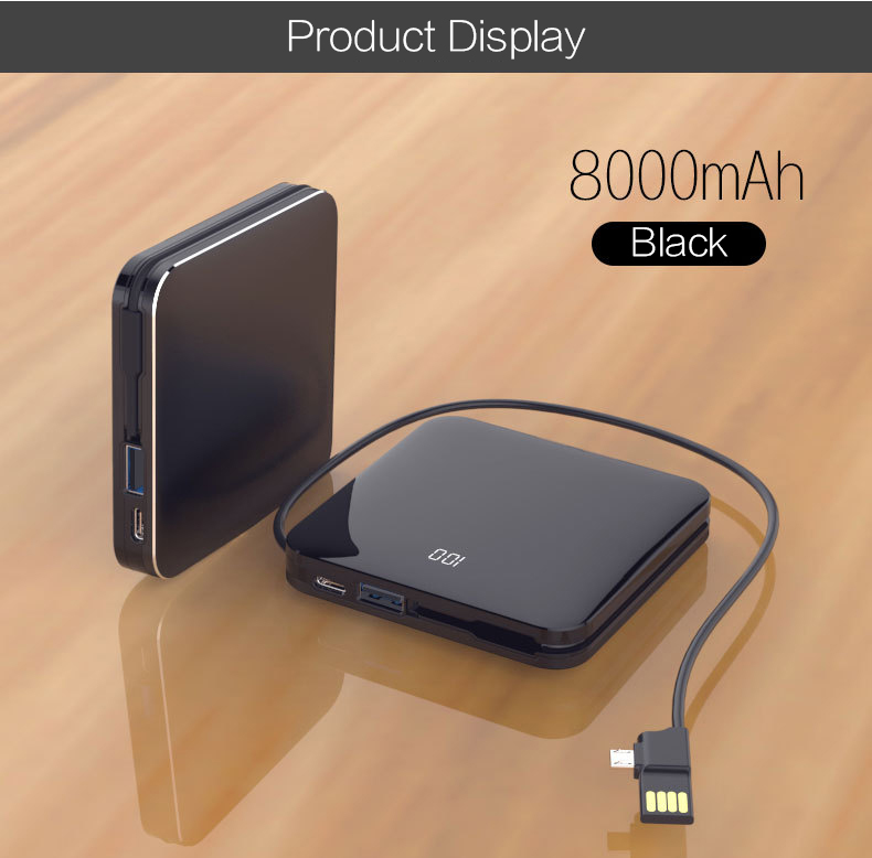 Woyum -Aa Battery Charger | Woyum Wireless Charger Power Bank,7800mah External-4