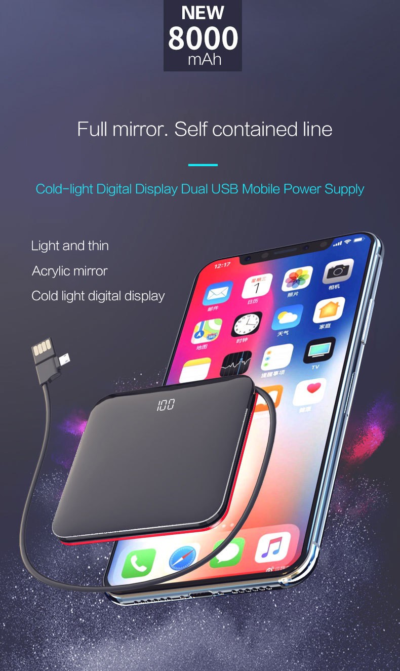 Woyum -Aa Battery Charger | Woyum Wireless Charger Power Bank,7800mah External-14