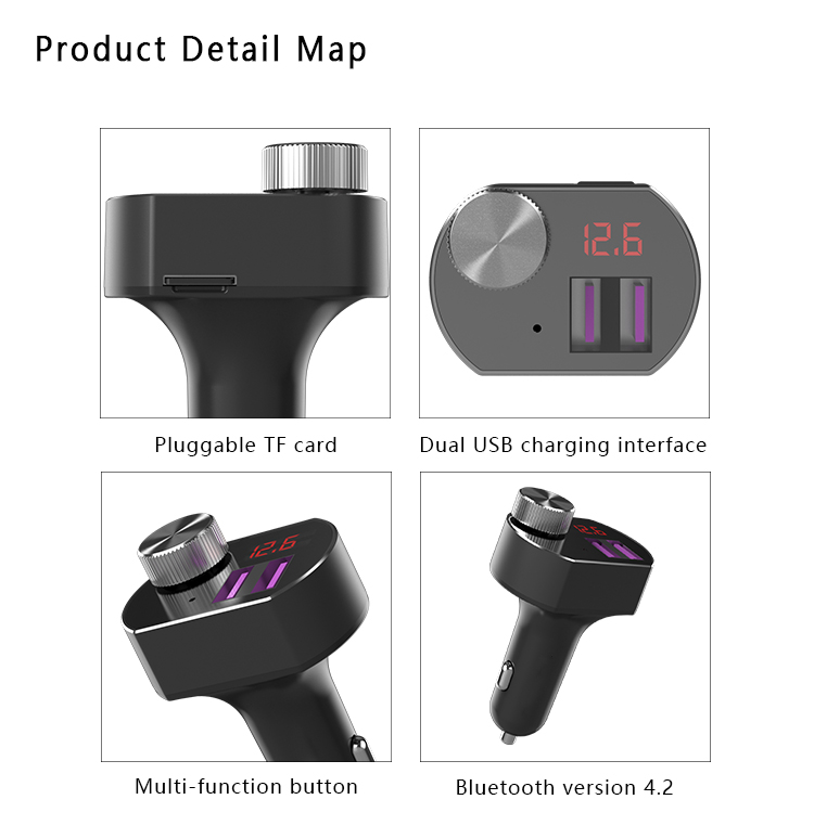 Woyum - Car Phone Charger | 2-port Usb Car Charger-7