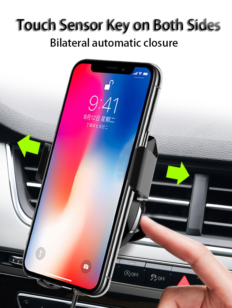 New car phone mount charger company for Android devices-12