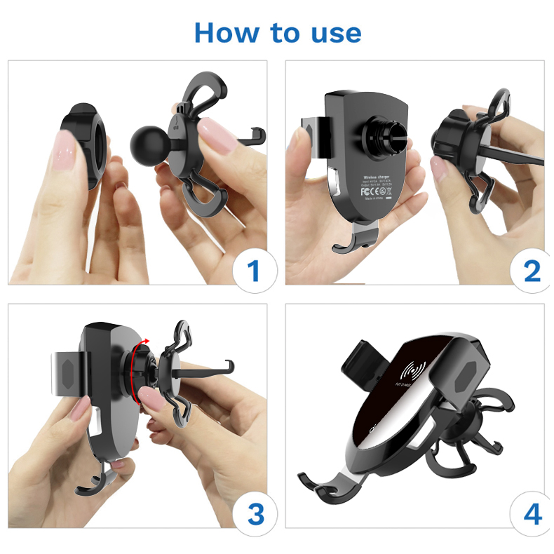 New car phone mount charger company for Android devices-17