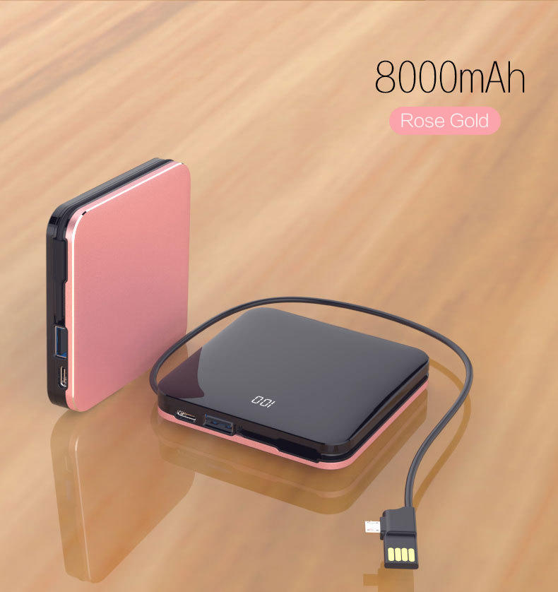 Woyum -Aa Battery Charger | Woyum Wireless Charger Power Bank,7800mah External
