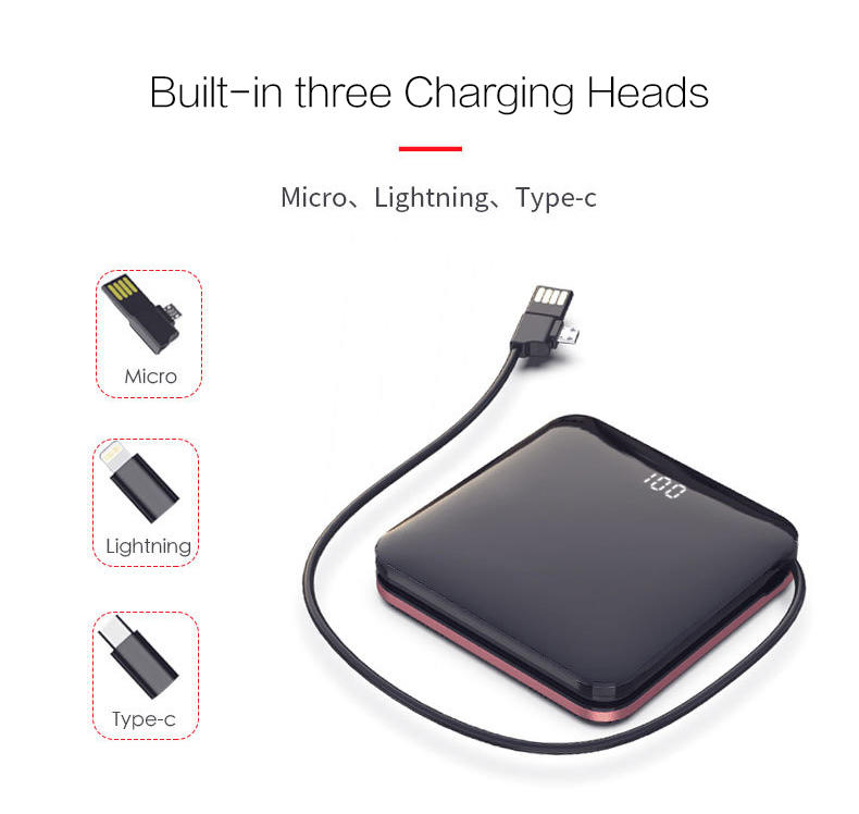 Woyum -Aa Battery Charger | Woyum Wireless Charger Power Bank,7800mah External-2