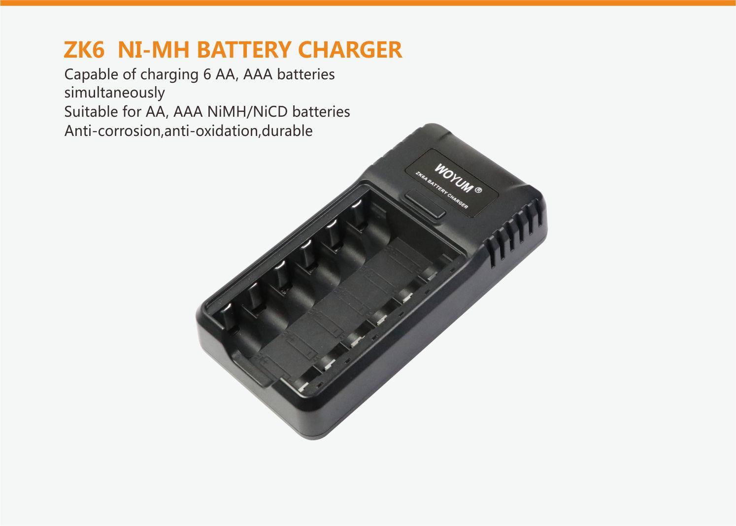 Woyum best aa battery charger supplier for Ni-MH-2