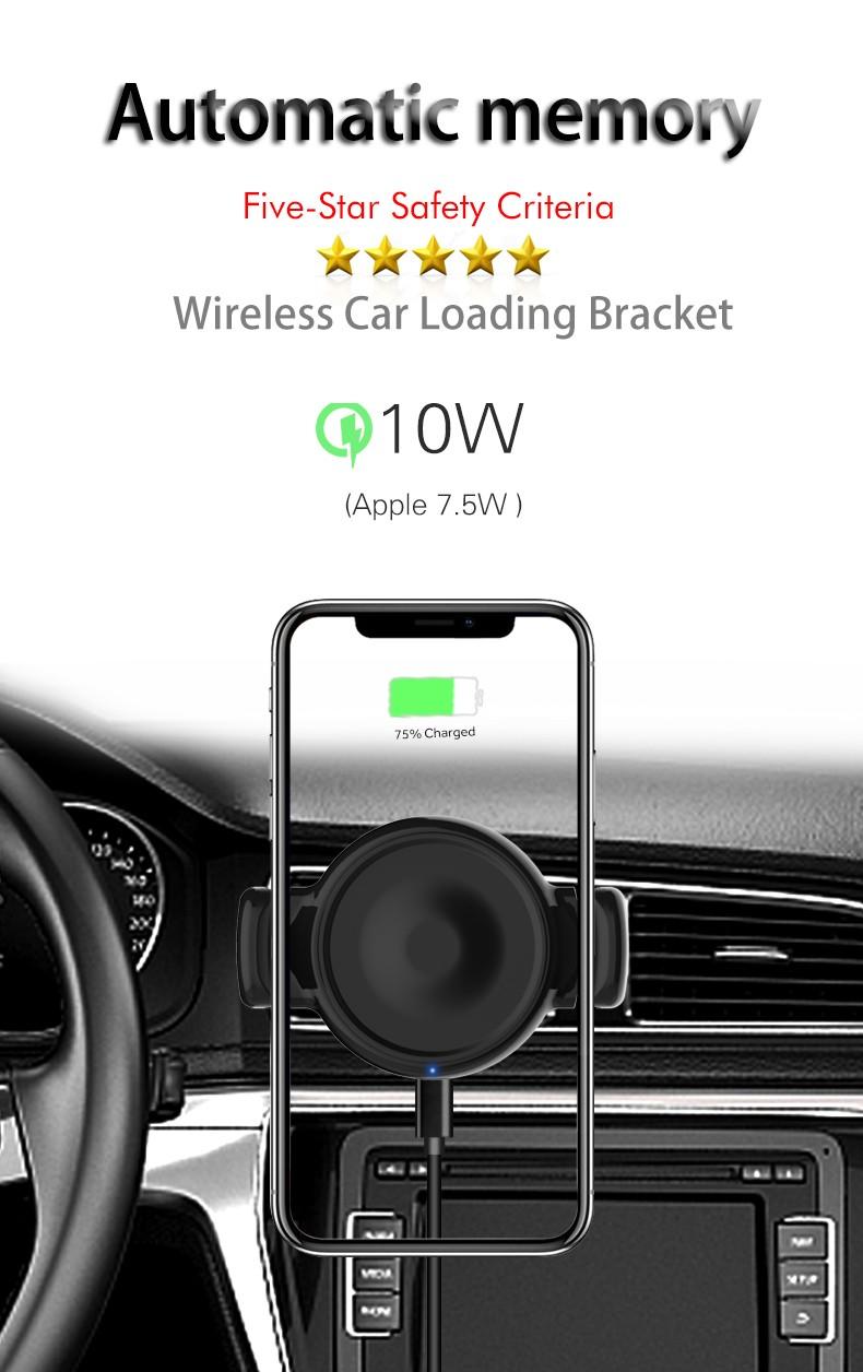 Woyum -Car Charger Wireless Cell Phone Car Charger Air Vent Phone Holder