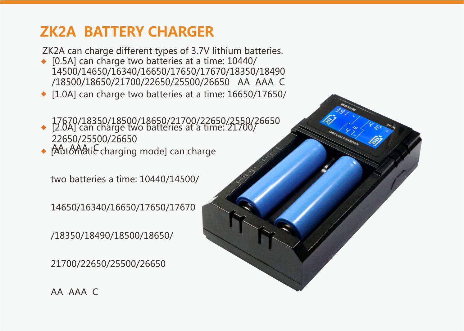 Woyum security best aa battery charger supplier for Ni-MH-3